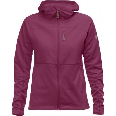 Fleece Fjallraven Abisko Trail Mujer - Burdeos - Chile TJK245678